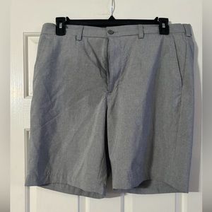 Men’s size 36 light grey shorts; PGA brand